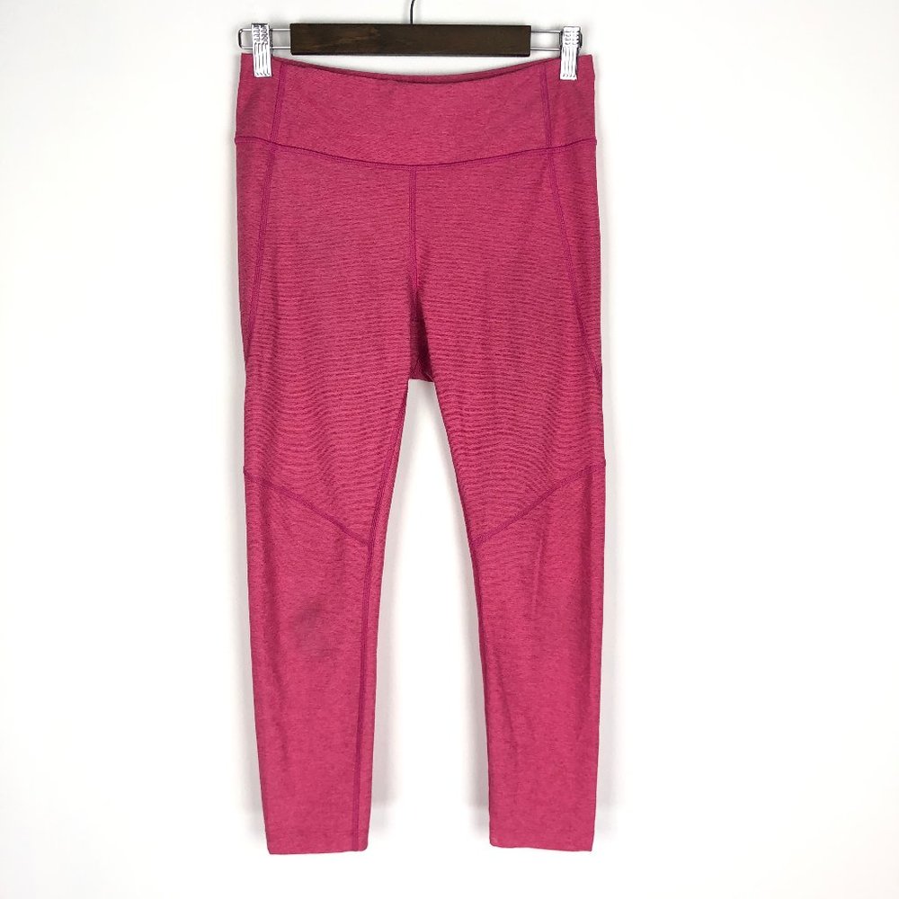 Outdoor Voices Pink Flamingo Warmup Leggings Size M